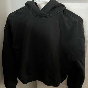 Lululemon Black Crop Hoodie- bought in February
